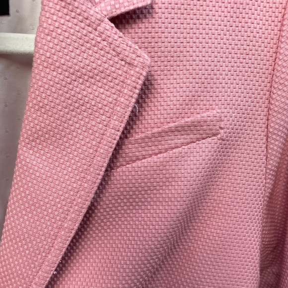 Banana Republic Pink Textured Academy Blazer, size 10 - Picture 8 of 8